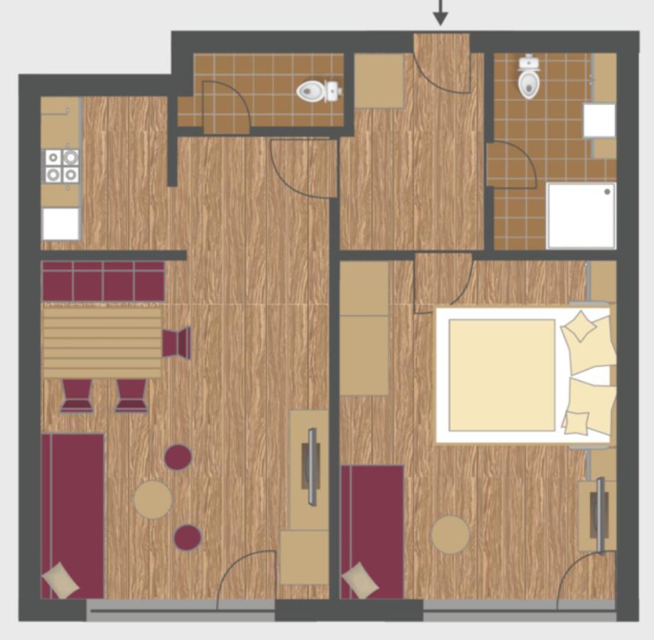 Ferienwohnung Gästehaus Europa Sölden Exterior foto